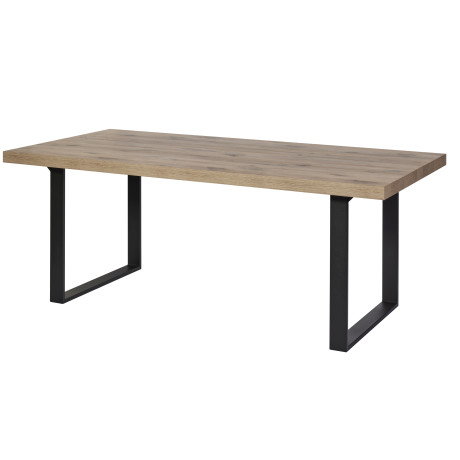 Table de repas 170 cm bois/métal - GAND