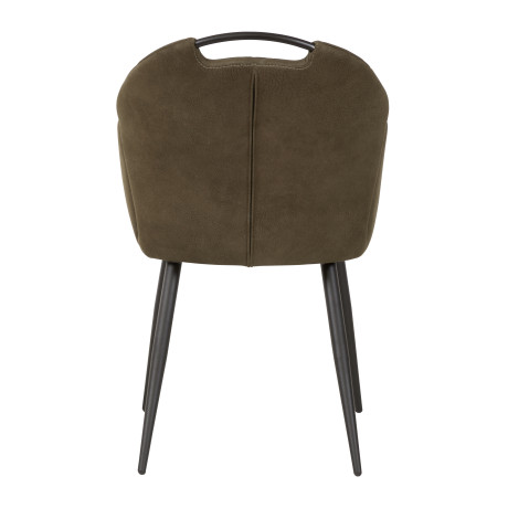 Duo de Chaises Tissu Vert Mousse - WANDTE