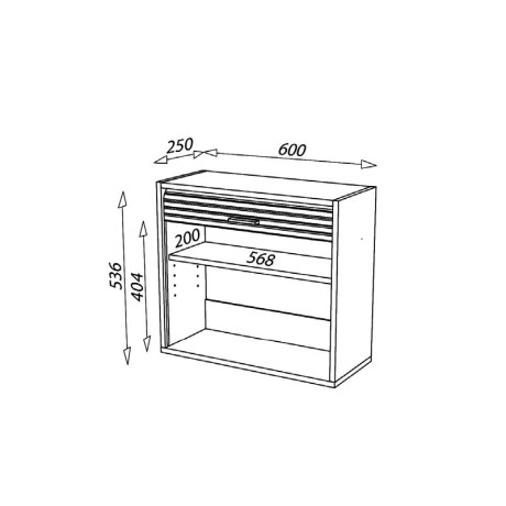 Meuble de rangement de cuisine - DINO