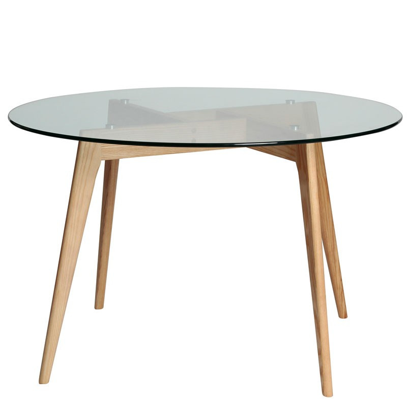 Calligaris Table Repas Extensible Sigma Glass 140x140 En Verre