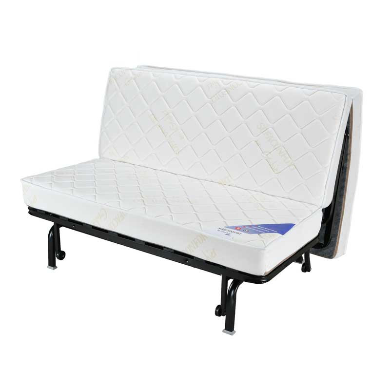 Banquette-lit BZ matelas 140 cm TIM - Univers du salon Couleur Bleu