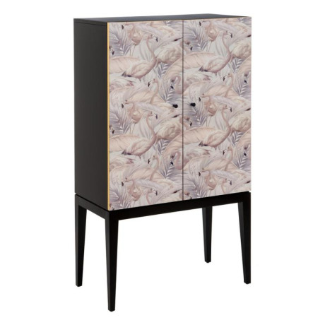 Armoire de salon Flamands Roses/Bois - FLAMENCO